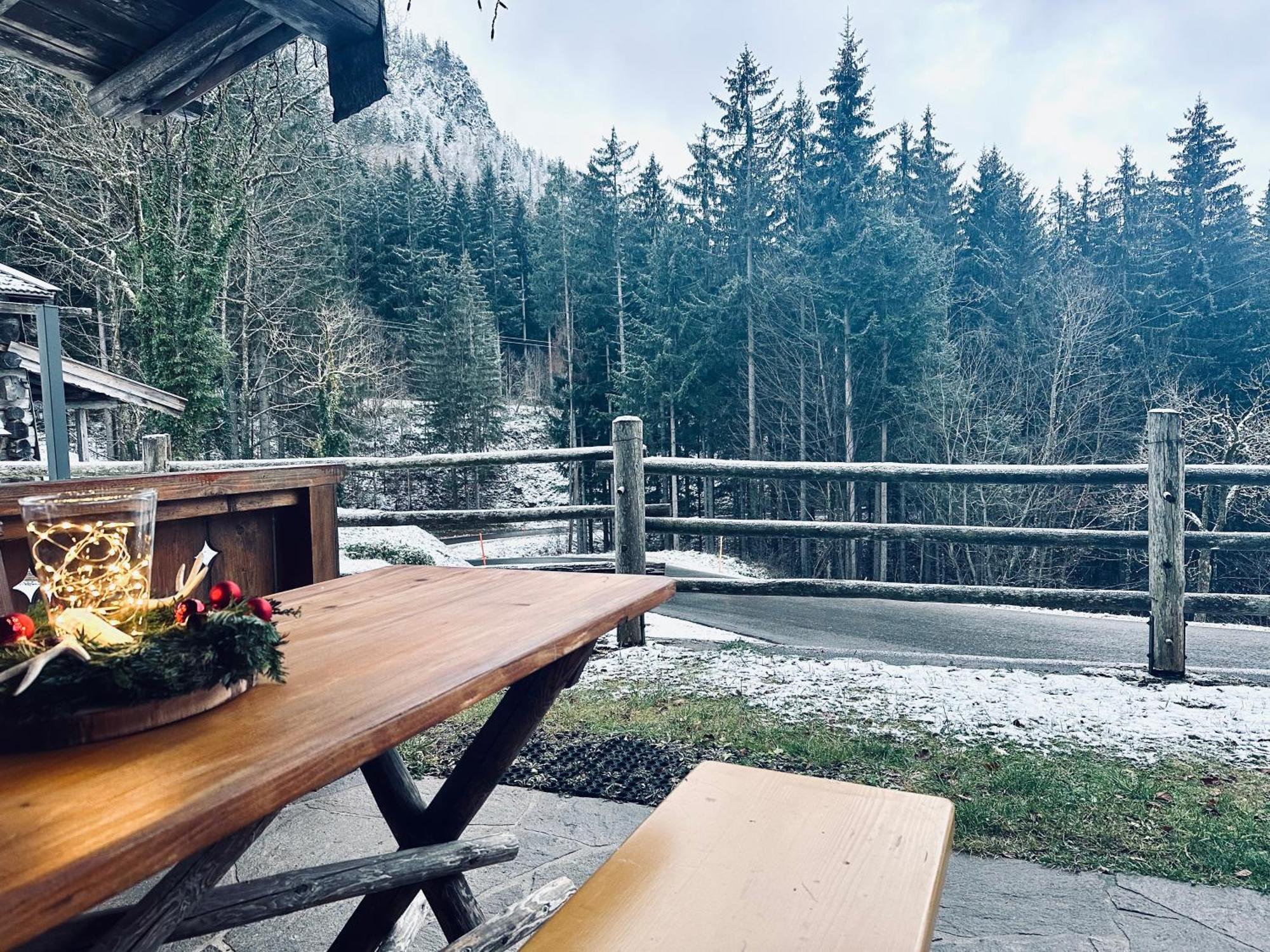 Almbruennerl Die Almhuette Auf Der Raffner Alm Villa Ruhpolding Exterior foto