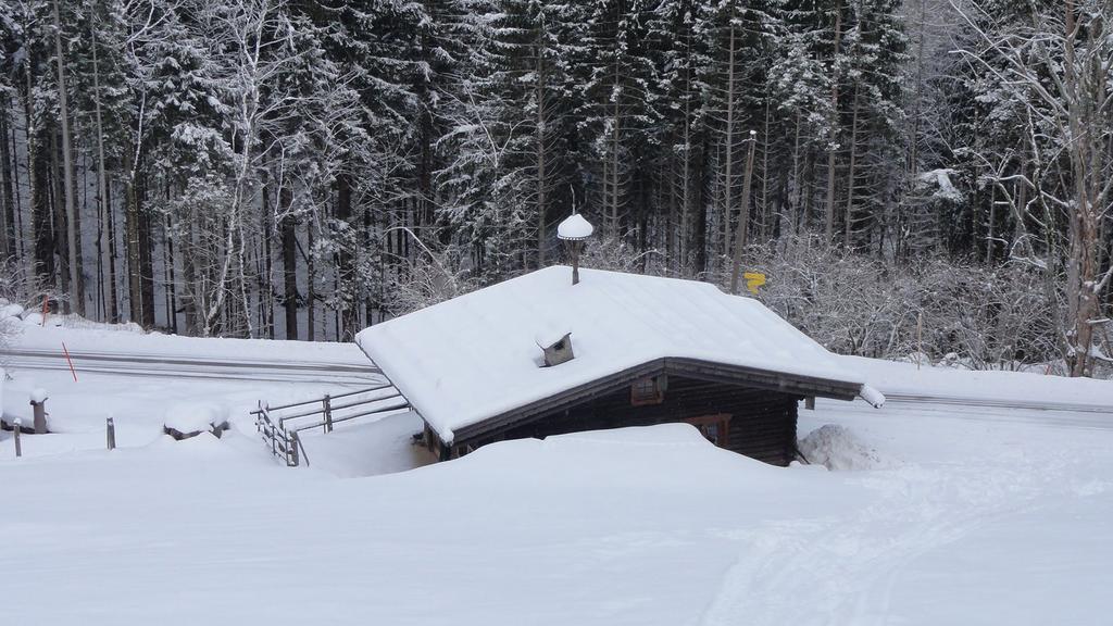 Almbruennerl Die Almhuette Auf Der Raffner Alm Ruhpolding Cameră foto